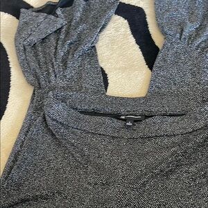 INC International Concepts Black and Gray Stunning flare pants!